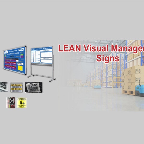 LEAN Visual Management Signs