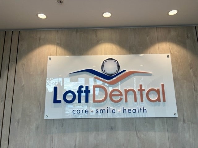 Loft Dental Shop Signs