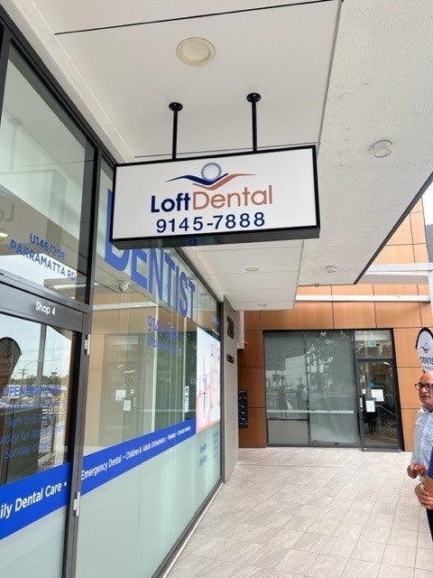 Loft Dental Shop Signs