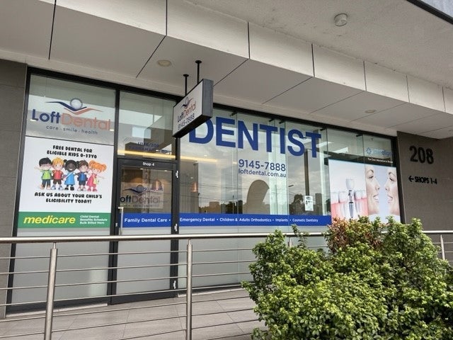 Loft Dental Shop Signs
