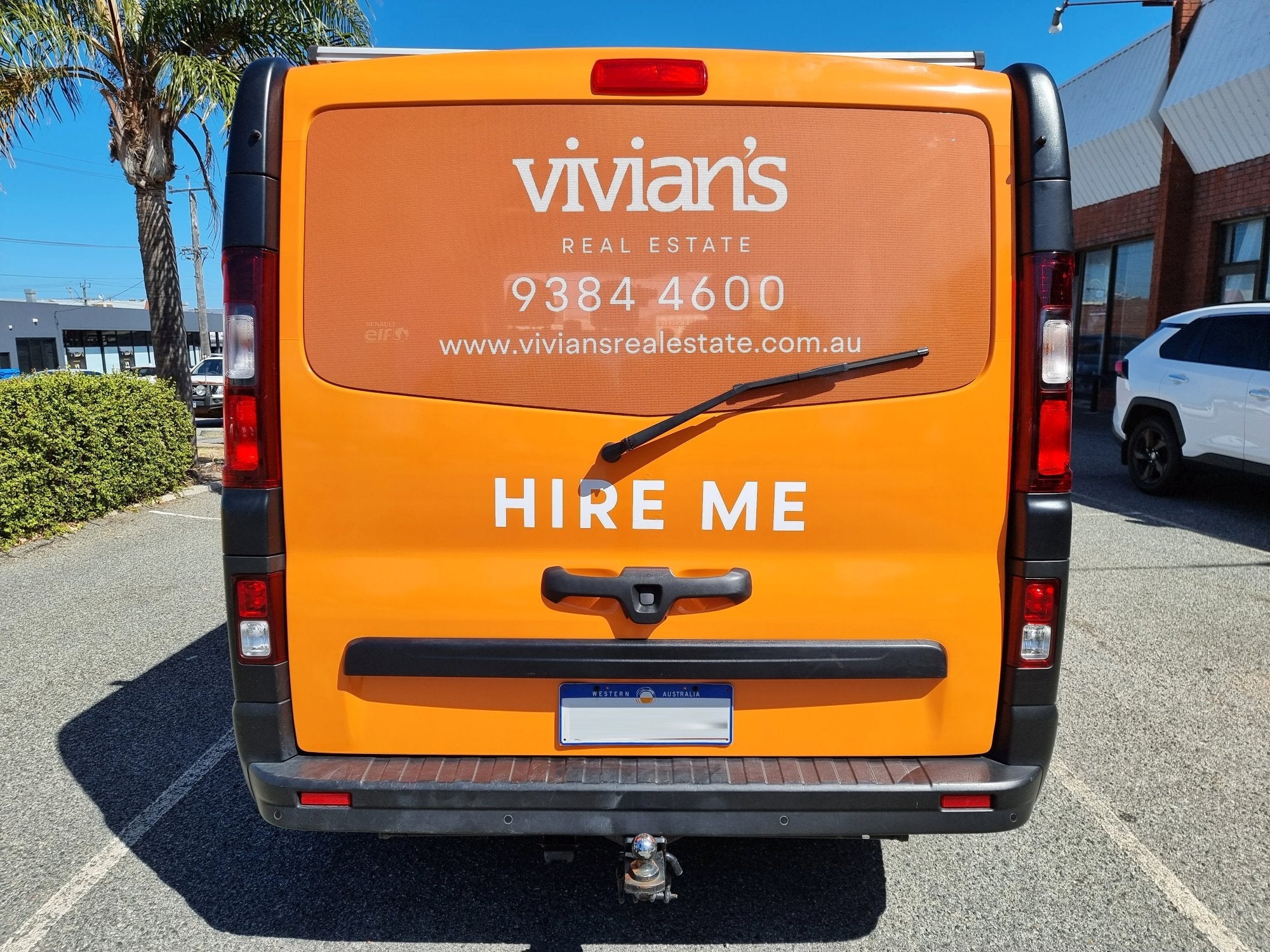 Vivians Real Estate Van Wrap