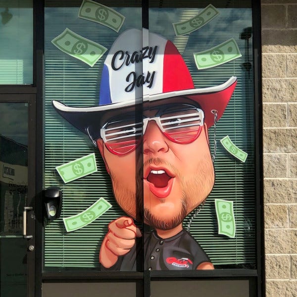 Crazy J Window