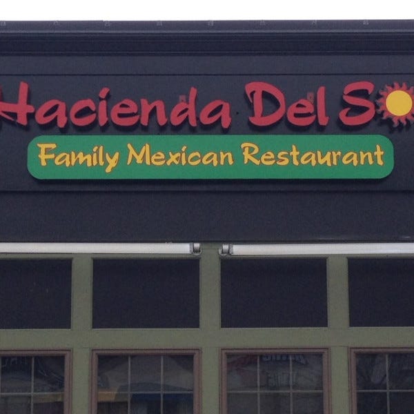 Hacienda Channel Letters