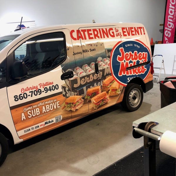 Jersey Mikes Enfield Wrap
