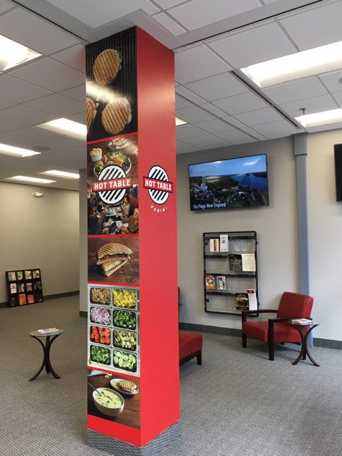 Hot Table Wall Graphic