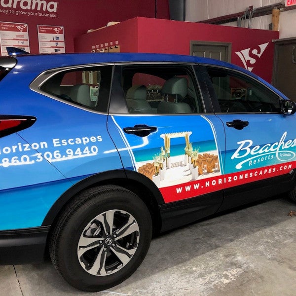 Sandals Vehicle Wrap