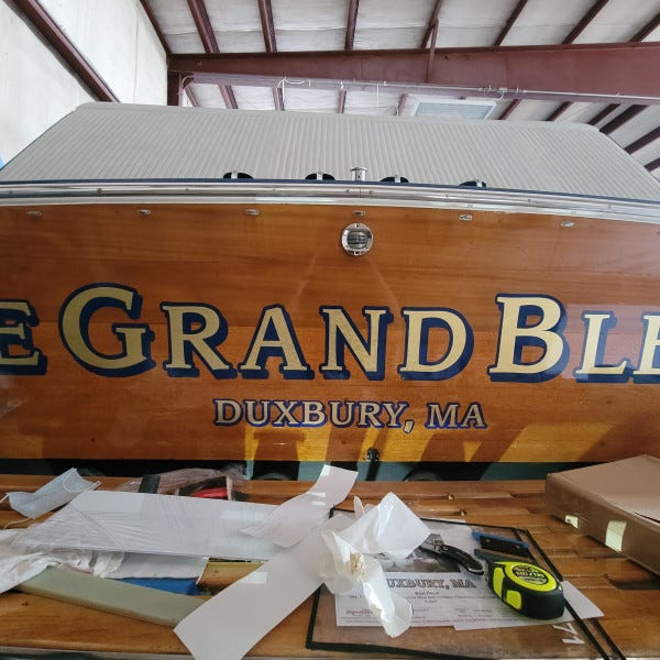 Boat Lettering