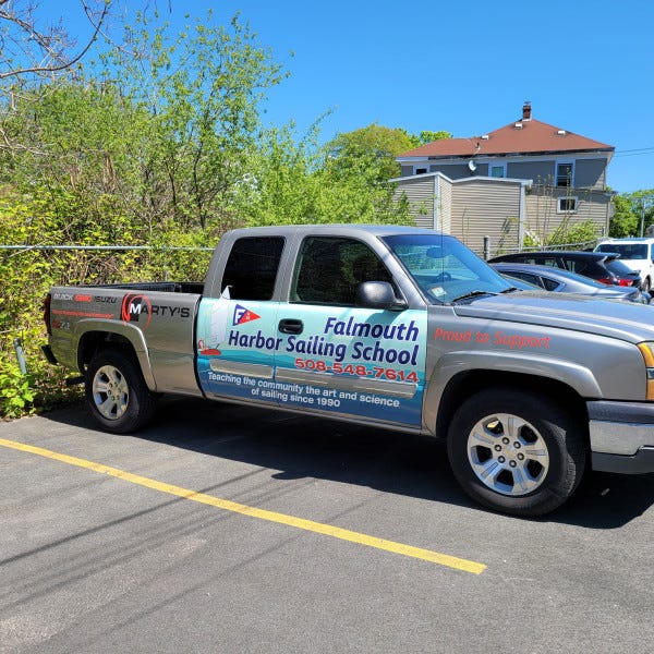 Truck Partial Wrap