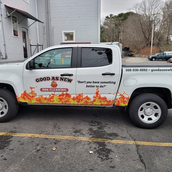Truck Partial Wrap