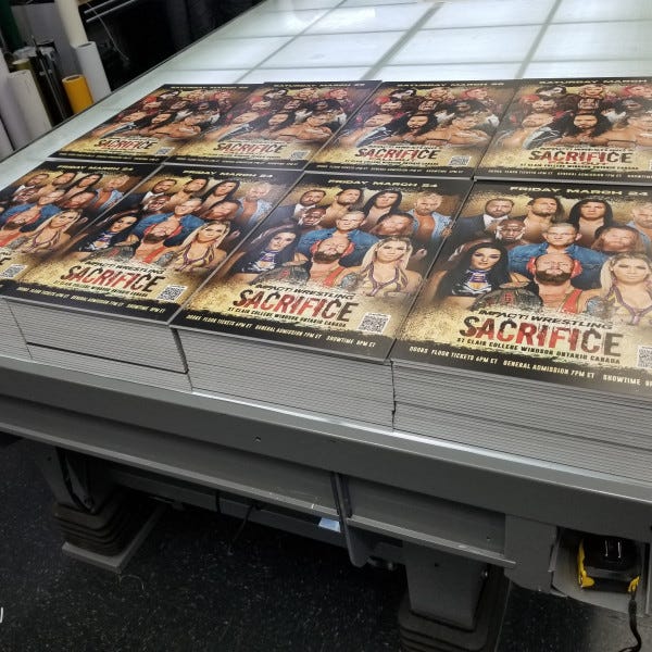 Large format printing