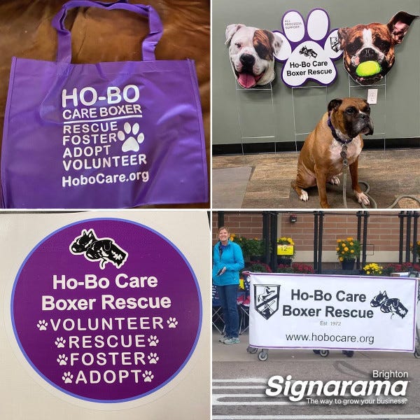 Signarama Brighton Banner Event Signs for Dog Rescue