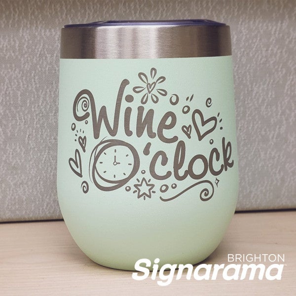 Signarama Brighton Engrave Promo Product Wine Mug