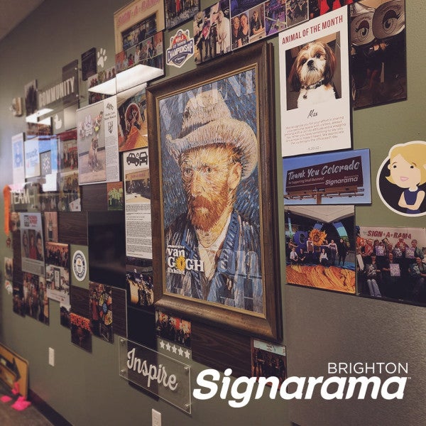 Signarama Brighton Display Team Wall