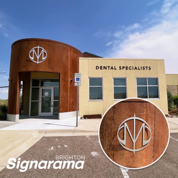 Signarama Brighton Dimensional Metal Logo and Letters for Meridian Periodontics