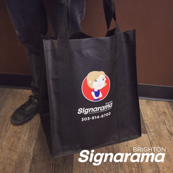 Signarama Brighton Promo Product Grocery Tote