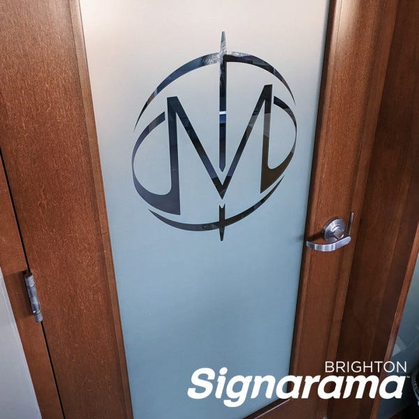Signarama Brighton Etched Vinyl for Meridian Perodontics
