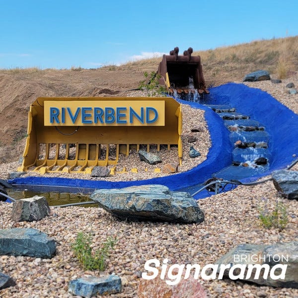 Signarama Brighton Illuminated Channel Letters for Martin Marietta