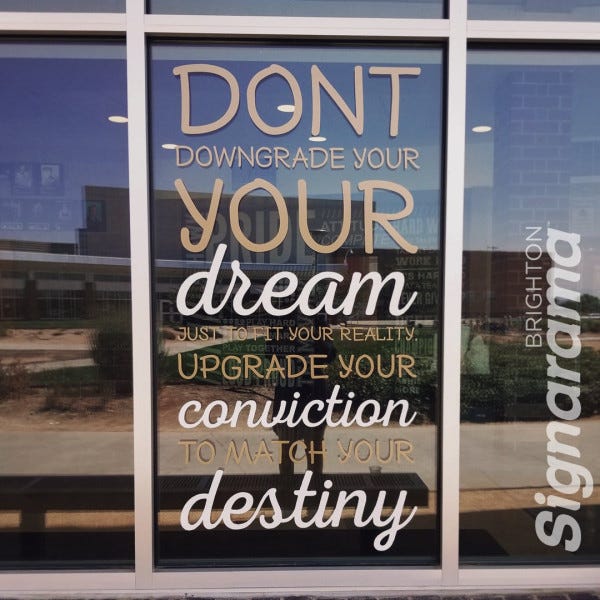 Signarama Brighton Window Graphics for Prairie View High School