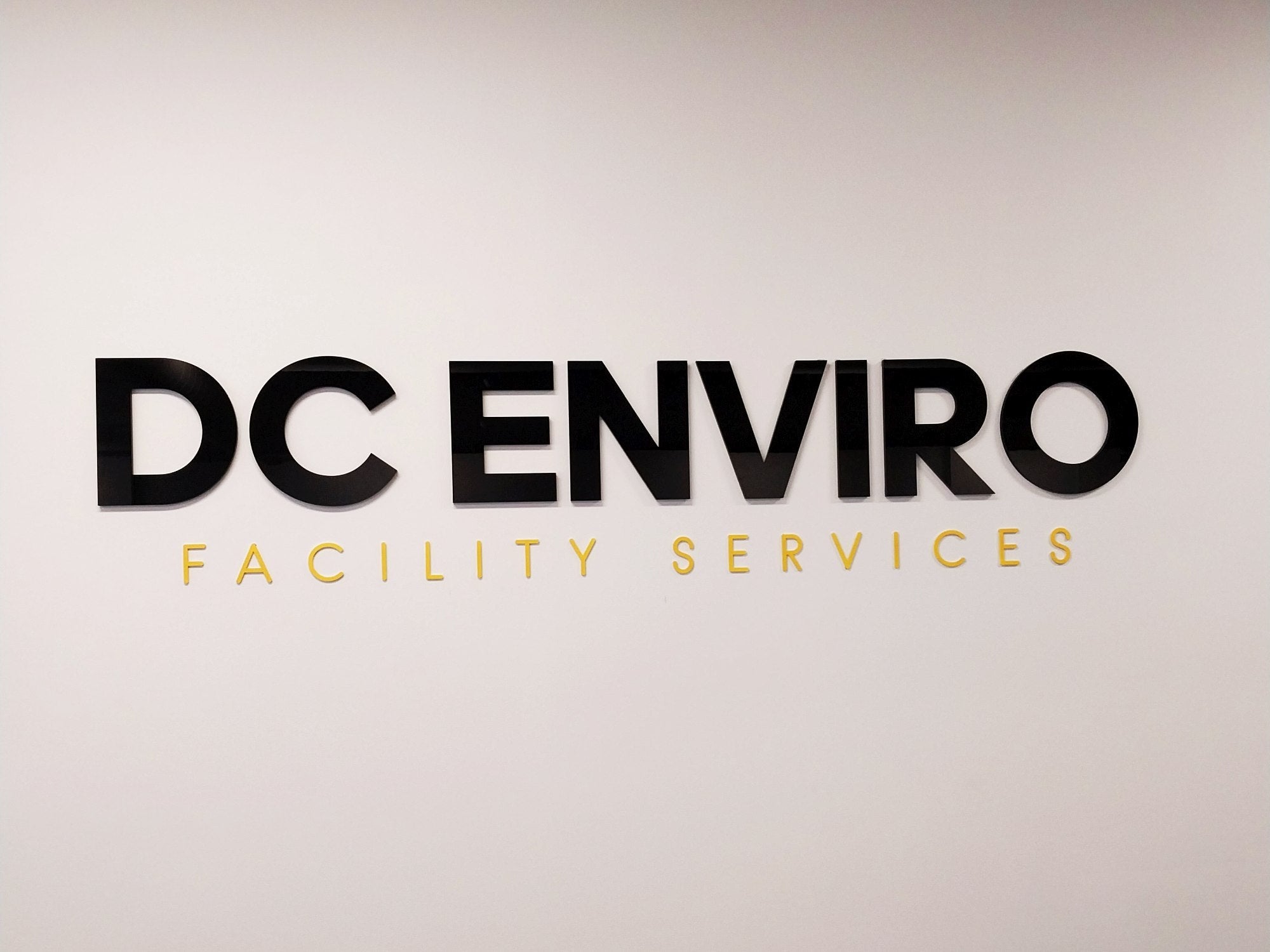 DC Enviro Acrylic Signage