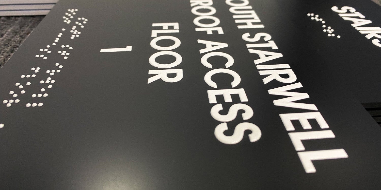Accessibility & Braille Signs