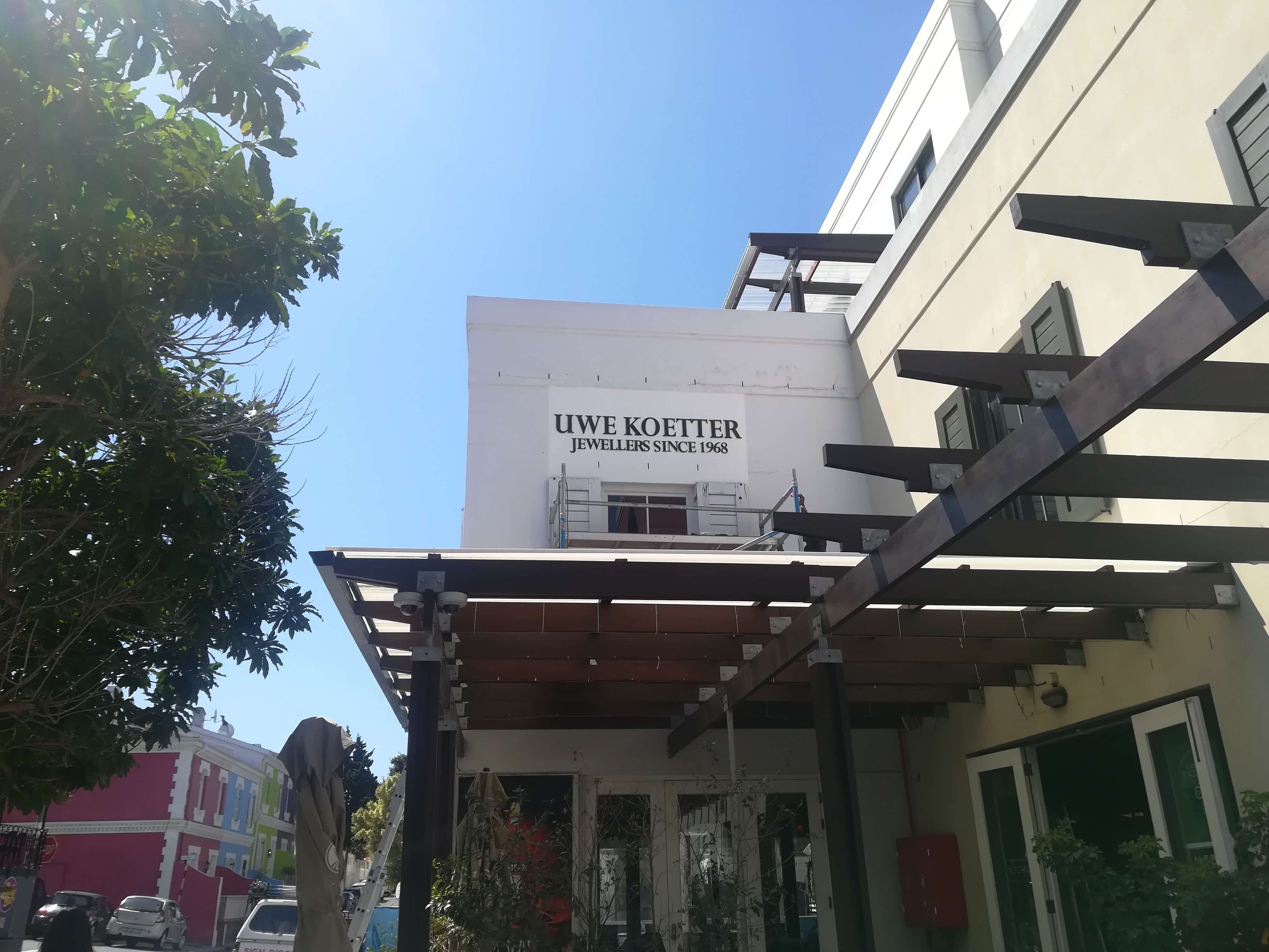 Uwe Koetter Outdoor Sign