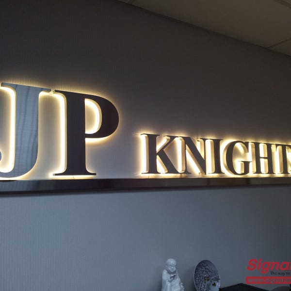 3 Dimensional Channel Back lit signage