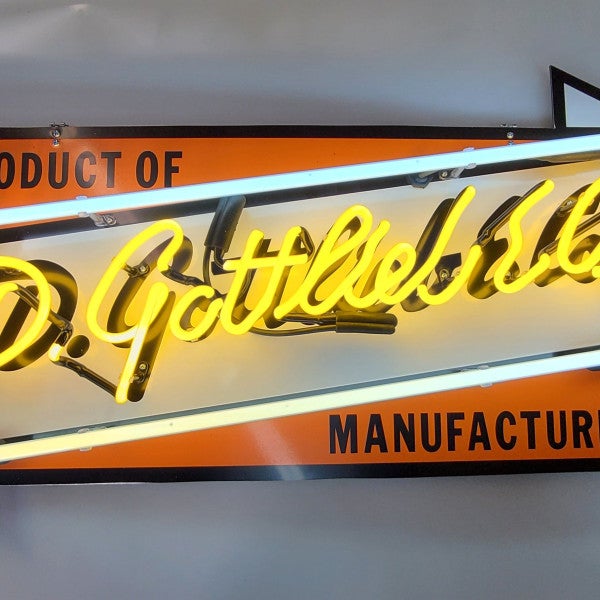 Gottlieb Neon Sign