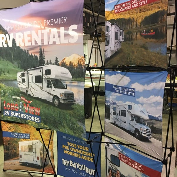 Long View Trade Show Display