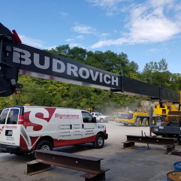 Budrovich Machinery & SAR truck