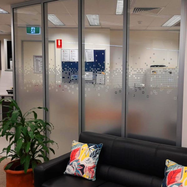 Stantec Pixel Pattern Window Frosting