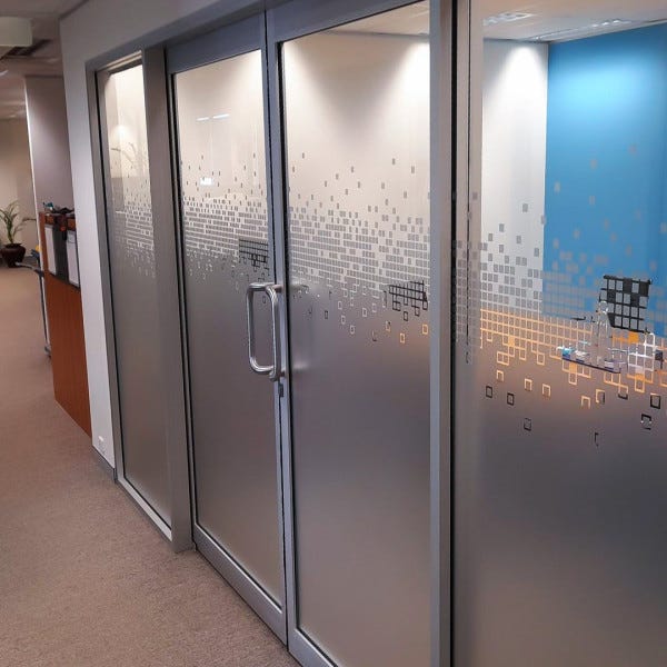 Stantec Pixel Pattern Window Frosting
