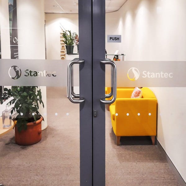 Stantec Door Frosting
