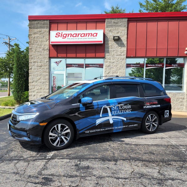 St. Louis Realtors Vehicle Wrap