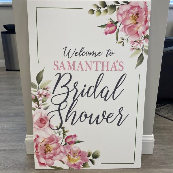 Bridal Shower Sign