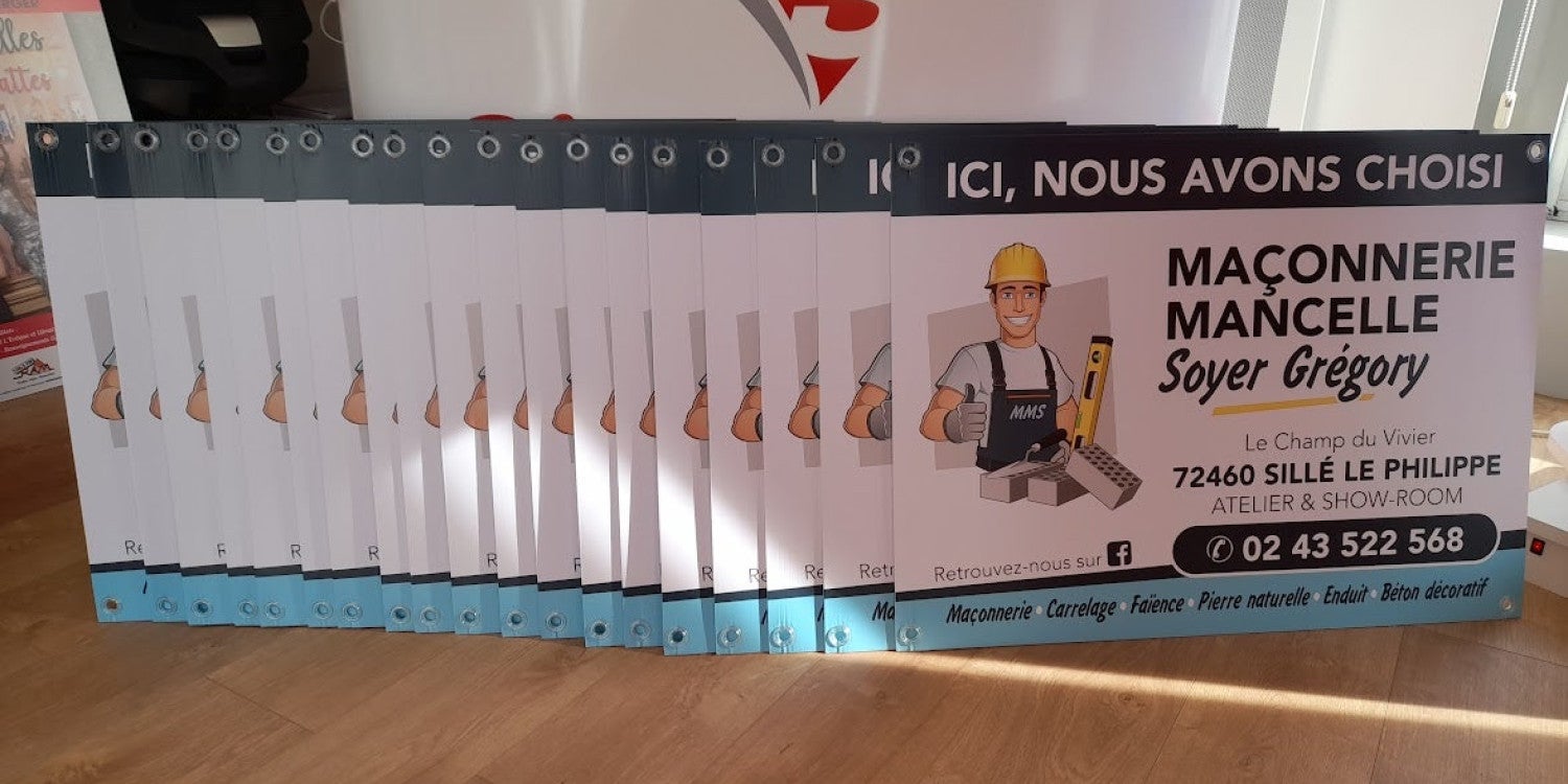 Panneaux de chantier
