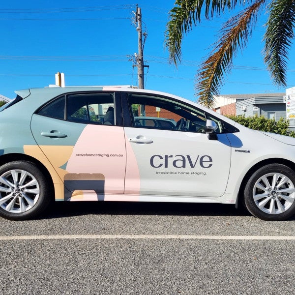 Crave Home Staging Corolla Wrap