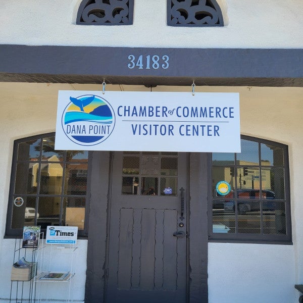 Dana Point Chamber sign