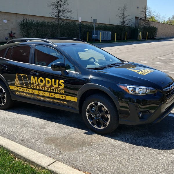 Modus Crossover vinyl graphics