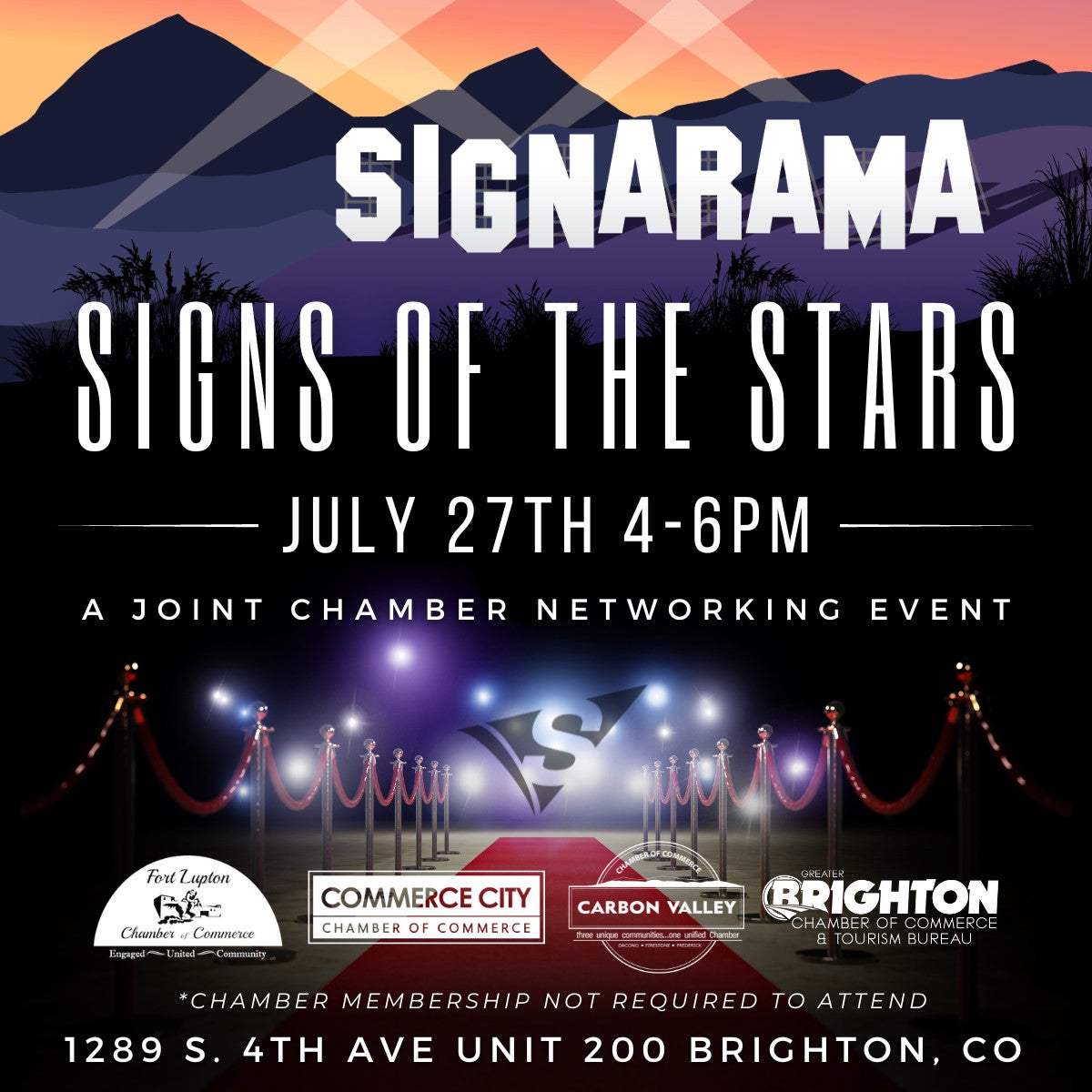 Signs of the Stars Signarama Brighton Open House