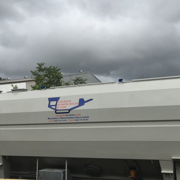 Machine Decals - Crusher Screen Sales & Hire - Signarama Burleigh Heads