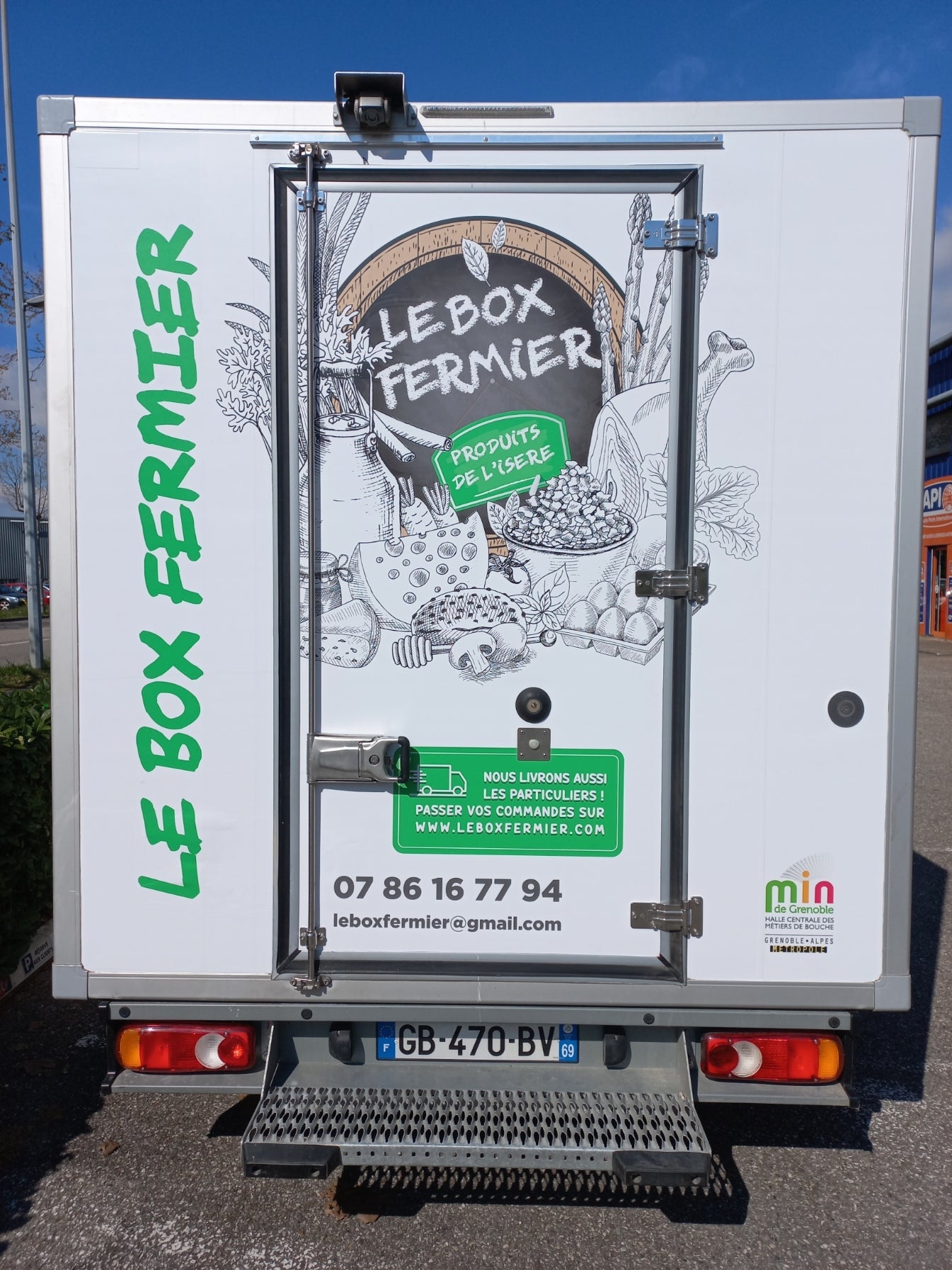 MARQUAGE VEHICULE FRIGORIFIQUE