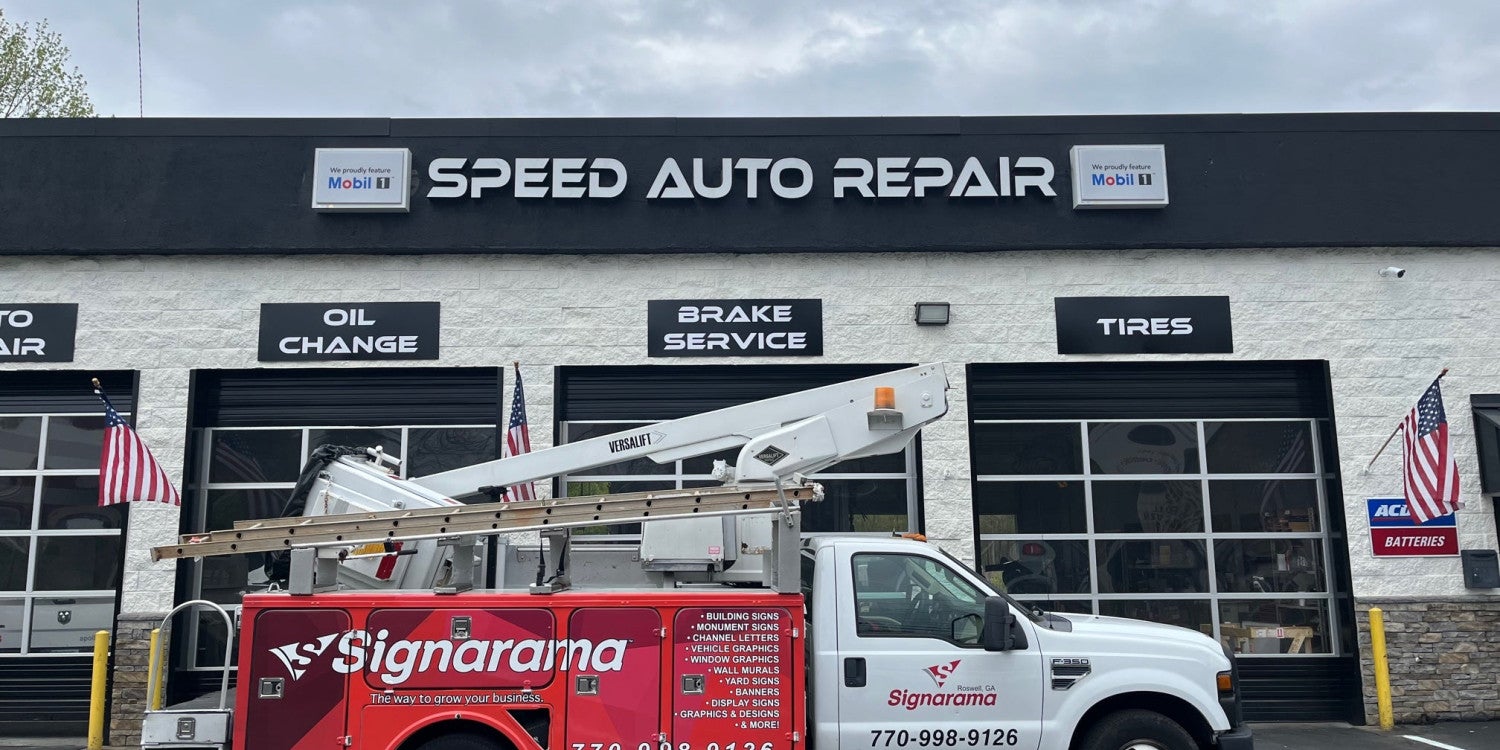 Outdoor Illuminated & Backlit Signs