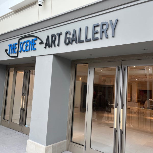 2023 04 06 Building Sign The Scene Art Gallery