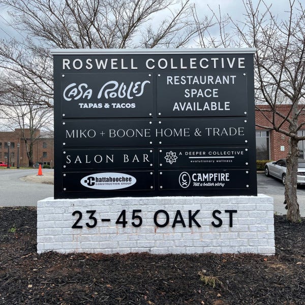 2023 04 06 Monument Sign Roswell Collective 