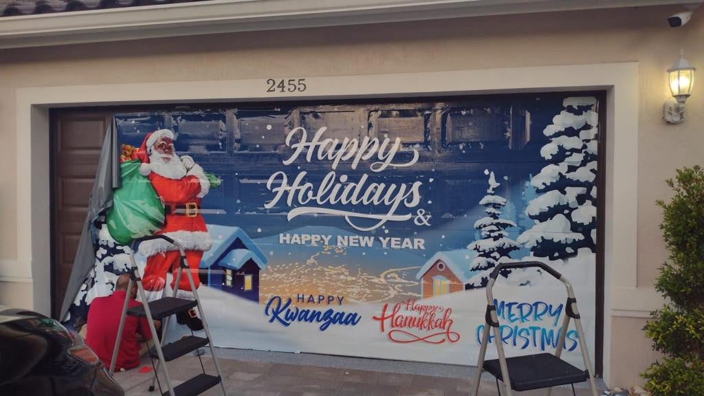 Garage Door wrap!