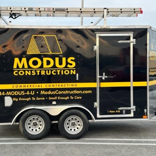 Vehicle Vinyl lettering