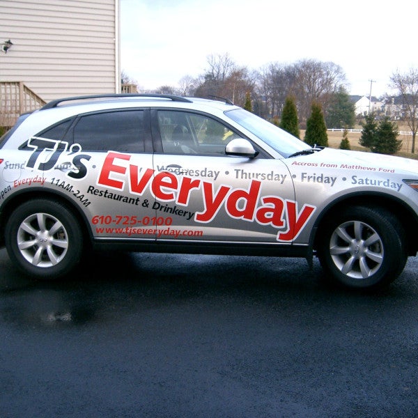Vehicle graphics-King of Prussia Pa.