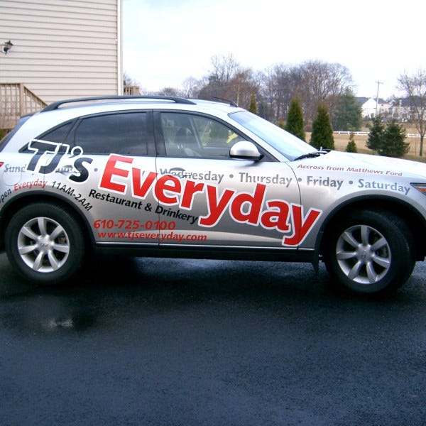 Vehicle graphics-King of Prussia Pa.