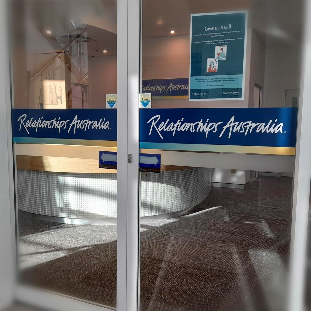 Relationships Australia Office Signage