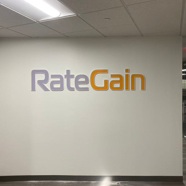 Dimensional Lobby Sign